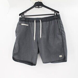 Vuori Banks Shorts Mens Large 7" Active Gym Pockets Drawstring Elastic Waist run